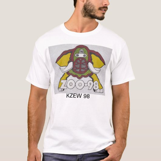 KZEW 98ゾウ Tシャツ (正面)