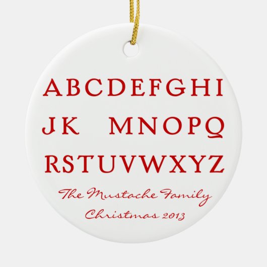 Lなし セラミックオーナメント (正面)