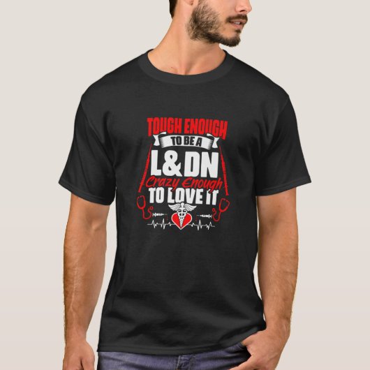 Lになるのが難しい Tシャツ (正面)