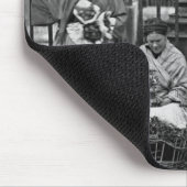 「Lの街の生活からのコヴェント・ガーデンの花の女性、 マウスパッド (コーナー)