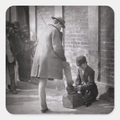 Lの「通りライフ」から独立したシューブラック スクエアシール (正面)