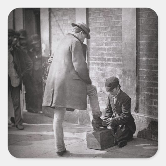 Lの「通りライフ」から独立したシューブラック スクエアシール (正面)