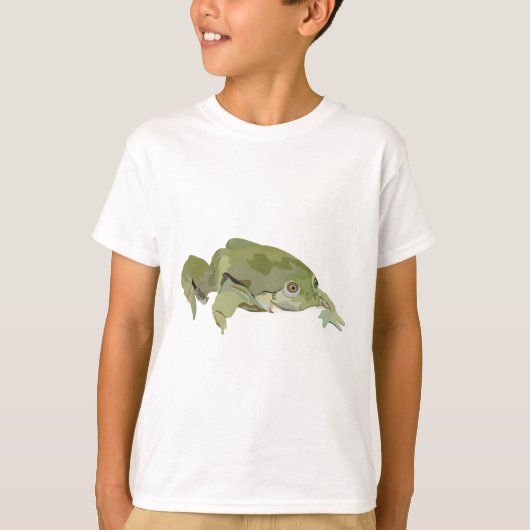 Lはティチカカカエル湖 Tシャツ (正面)