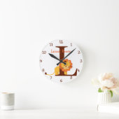 Lはライオンとルーカスチャイルドの寝室に行く ラウンド壁時計 (ホーム)