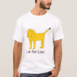 Lはライオンのためです Tシャツ