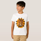 Lはライオンキーパー Tシャツ (正面フル)