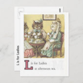 Lはレディースポストカード用 ポストカード (正面/裏面)