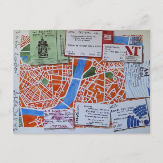 Lはロンドンはがき ポストカード (正面)