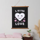 Lは愛のための誕生日バレンタインデー私はあなたを愛している 吊り下げ型タペストリー (寝室)