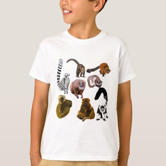 LはLemurのためだ Tシャツ (正面)