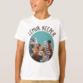 LはLemur Keeper向け Tシャツ (正面)