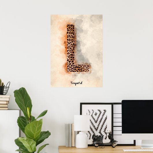 LはLeopard用 ポスター (ホームオフィス)