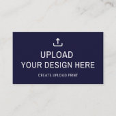 lアップロードの作成lプリント 名刺 (正面)