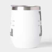 Lイニシャルパーソナライズされたシルバーモノグラムあなたの名前 (右面)