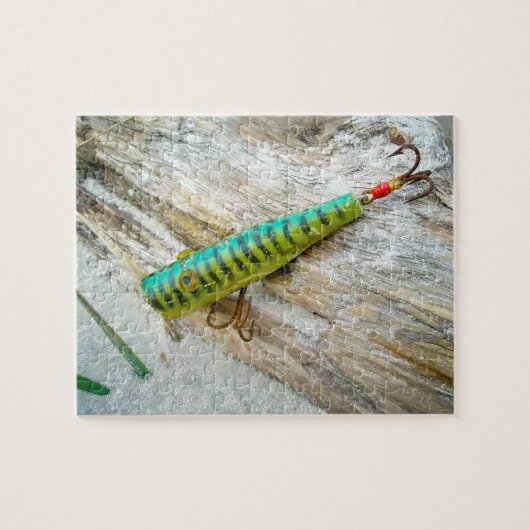 LクーパーGOOゴアイズアンティーク魚釣りルアー ジグソーパズル (横)