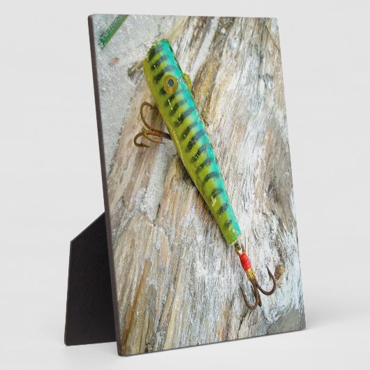 LクーパーGOOゴアイズアンティーク魚釣りルアー フォトプラーク (側面)