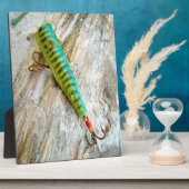 LクーパーGOOゴアイズアンティーク魚釣りルアー フォトプラーク (側面)