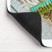 LクーパーGOOゴアイズアンティーク魚釣りルアー マウスパッド (コーナー)