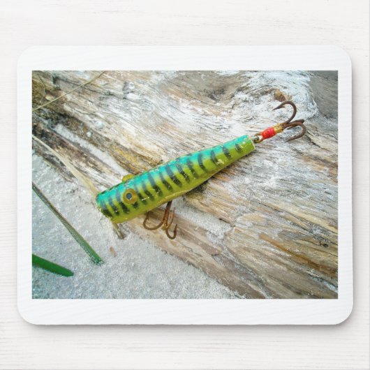 LクーパーGOOゴアイズアンティーク魚釣りルアー マウスパッド (正面)