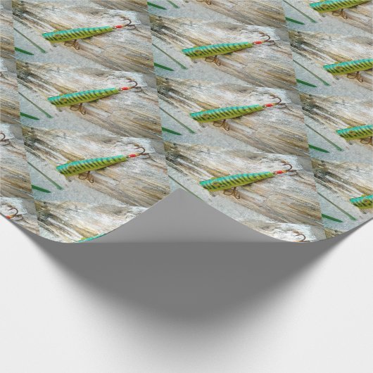 LクーパーGOOゴアイズアンティーク魚釣りルアー ラッピングペーパー (角)