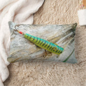 LクーパーGOOゴアイズアンティーク魚釣りルアー ランバークッション (ブランケット)