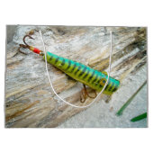 LクーパーGOOゴアイズアンティーク魚釣りルアー ラージペーパーバッグ (裏面)