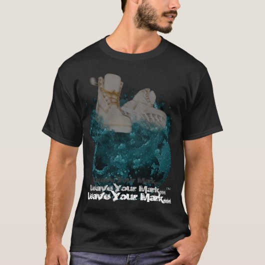 Lシリーズ: 版1 =Leaveあなたの印… = Tシャツ (正面)