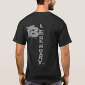 Lシリーズ: 版1 =Leaveあなたの印… = Tシャツ (裏面)