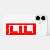 Lスタンプ Case-Mate iPhoneケース (裏面 (横))