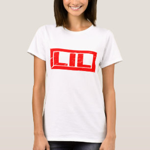 Lスタンプ Tシャツ