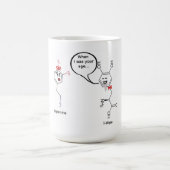 lドーパおよびドーパミン コーヒーマグカップ (中央)