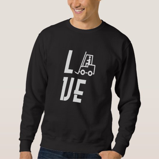 LフォークリフトVe スウェットシャツ (正面)
