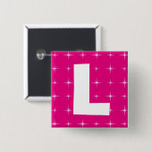 Lプレートバッジパーティーナイト 缶バッジ (正面&裏面)