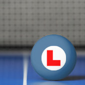 Lプレート初心者ドライバー/独身最後の夜 卓球ボール (ネット)