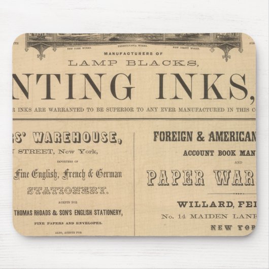 Lマーチン·アンド·カンパニー マウスパッド (正面)