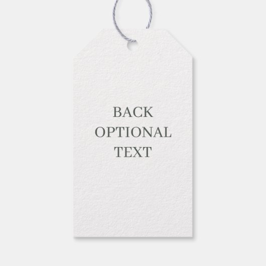 Lモノグラムフローラ パーソナライズされた ギフトタグ (裏面)