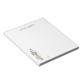 Lモノグラムフローラ パーソナライズされた ノートパッド (アングル)