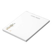 Lモノグラムフローラ パーソナライズされた ノートパッド (回転)