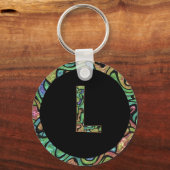 Lモノグラム キーホルダー (正面)