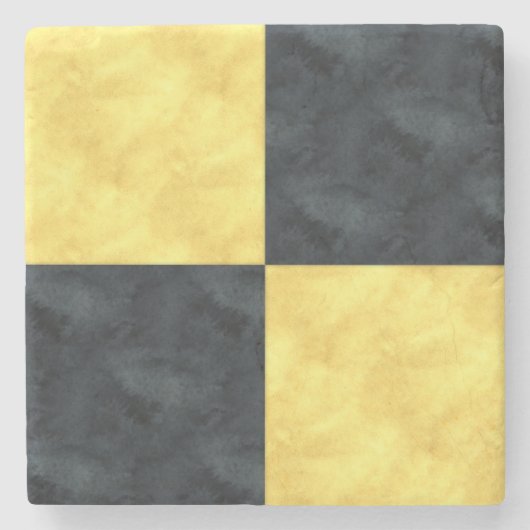 Lリマ水彩信号航海の海上国旗 ストーンコースター (正面)