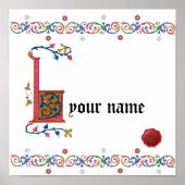 L中世ポスター ポスター (正面)