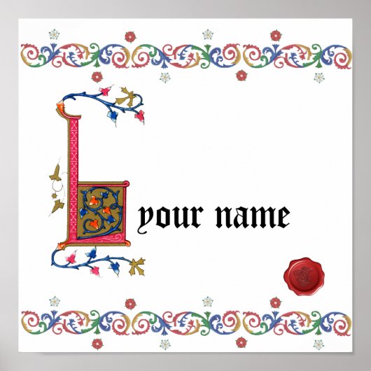 L中世ポスター ポスター (正面)