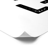 L卵おもしろいプリン ポスター (角)