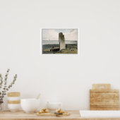 L島バーバス近郊のストラザーにある薬用石 ポスター (キッチン)