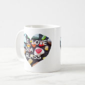 l愛海ガラス コーヒーマグカップ (正面左)