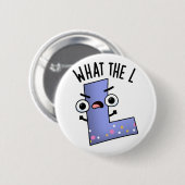 L文字おもしろいLプン 缶バッジ (正面&裏面)