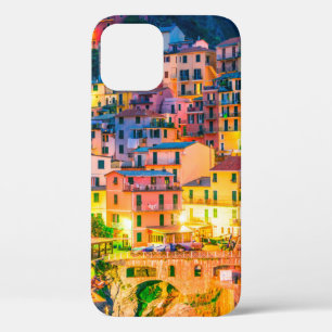 L省のマナロラの絵のような町 iPhone 12ケース