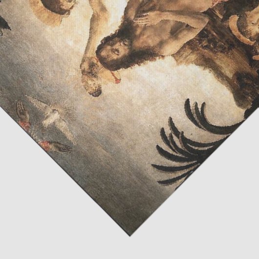 L絵を描いているジョン著洗礼を施されているイエス・キリスト 薄葉紙 (詳細)