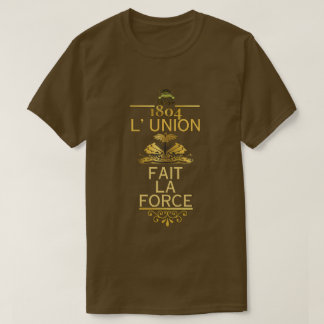 L連合FAIT LA力(金ゴールド) Tシャツ