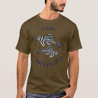 L046ゼブラプラコ4 Tシャツ